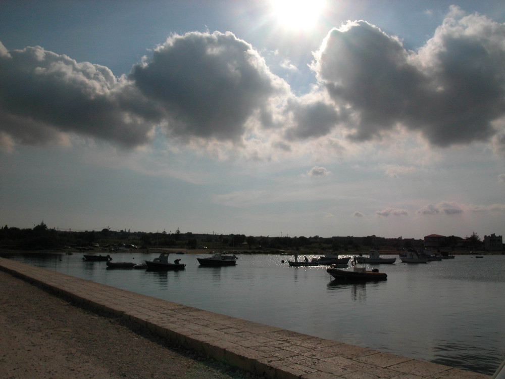 cielo allo Stagnone di Marsala - Trapani