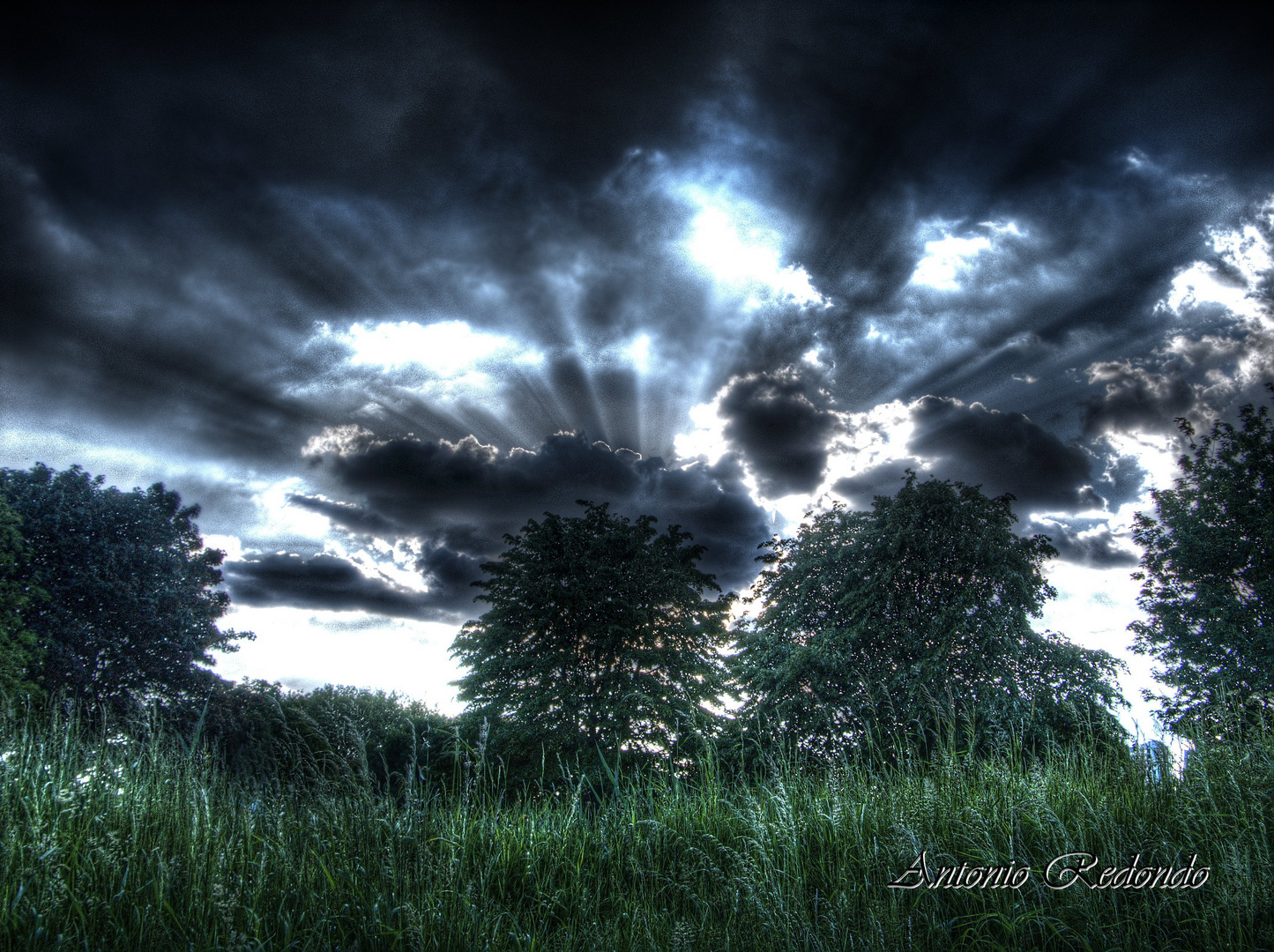 Cielo amenazador