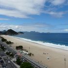 Cielo azul en Copacabana