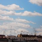 Cielo azul sobre Sevilla