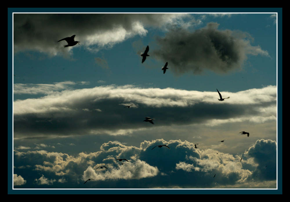 Cielo de Málaga .