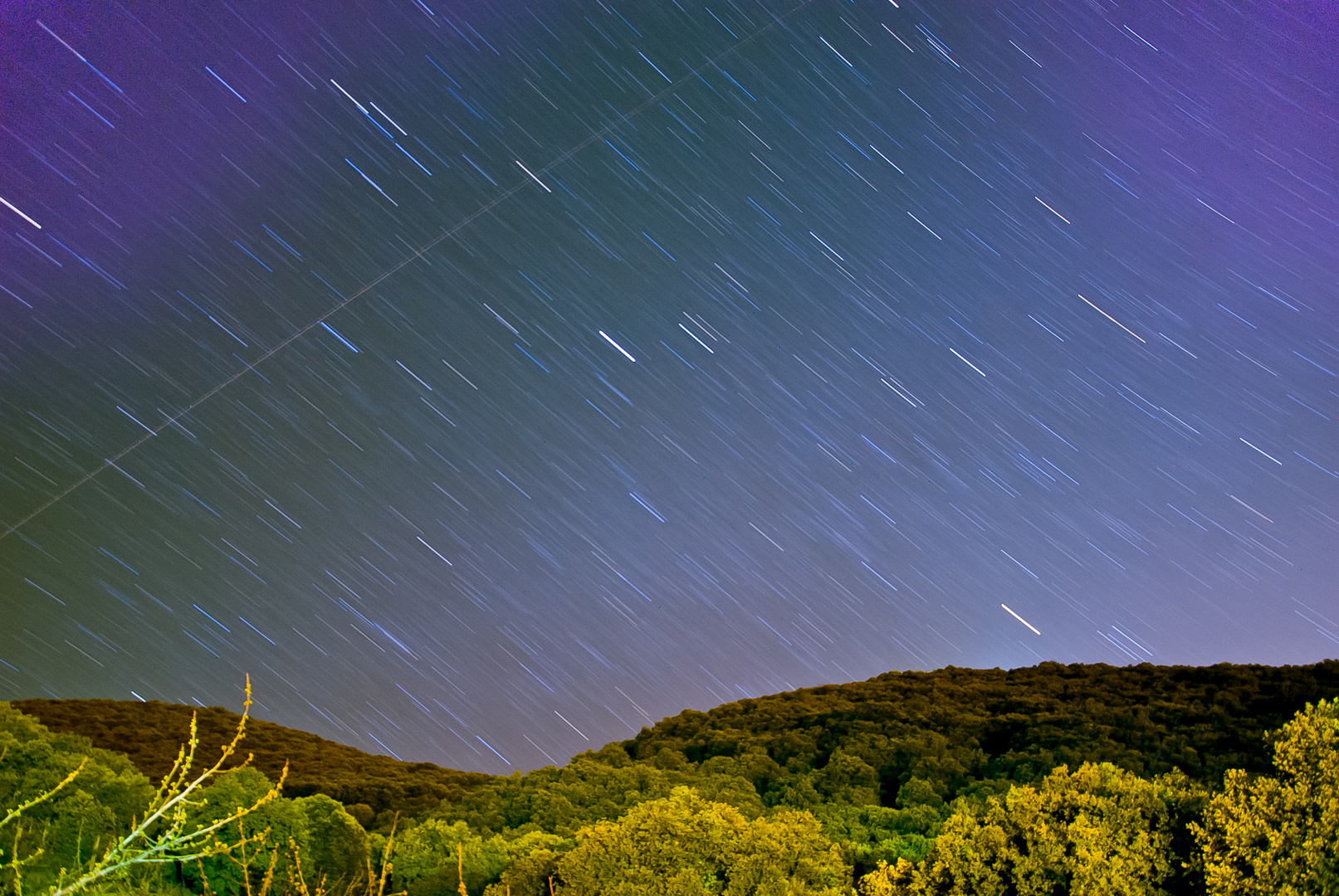 Cielo estrellado de Torres (Jaén)