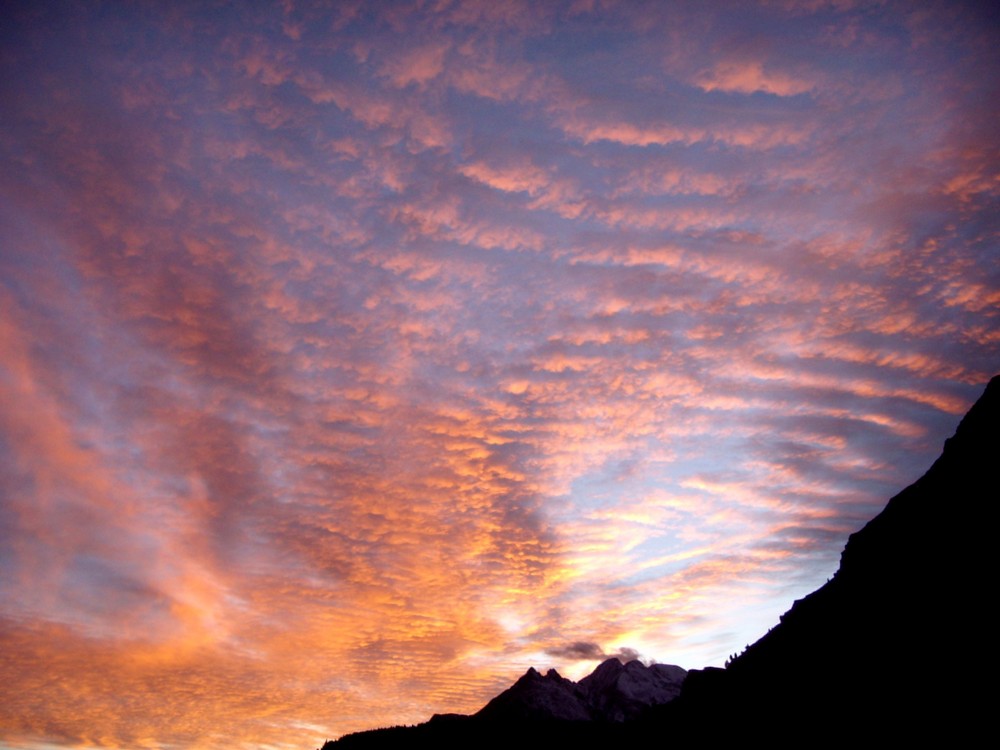 Cielo infuocato..