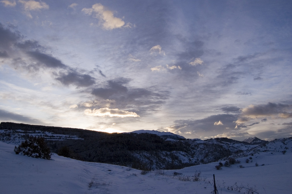 Cielo nevado