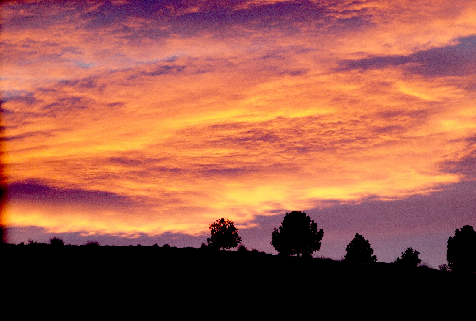 Cielo rojo