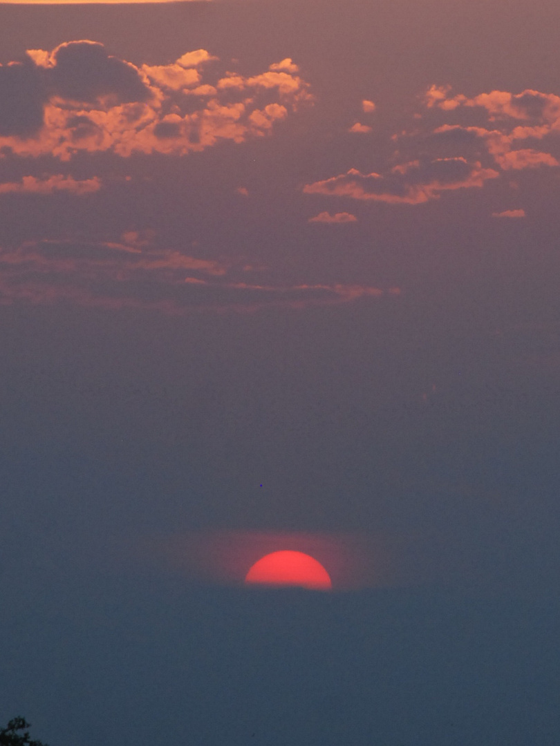 cielo rojo