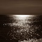 cielo y mar en sepia