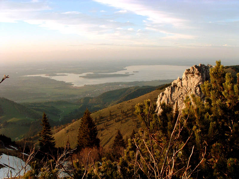 Ciemsee mit Staffelstein