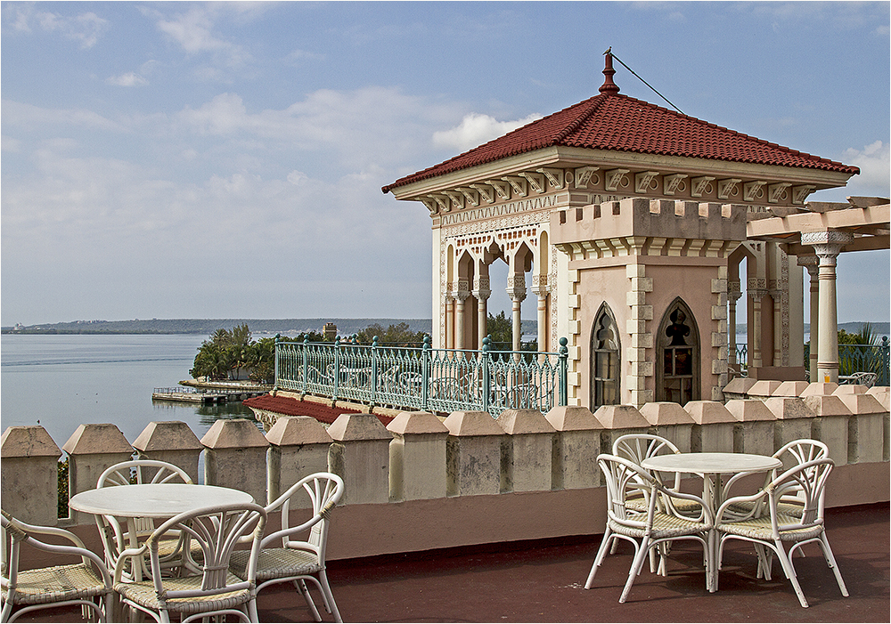 Cienfuegos Palacio de Valle, Dachterrasse