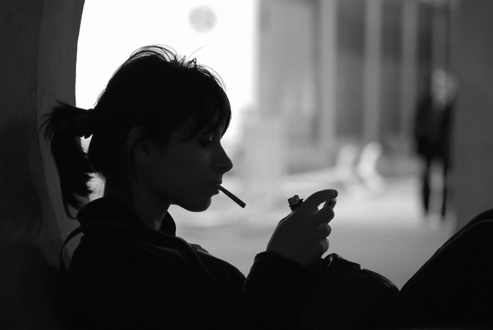 Cigarette girl