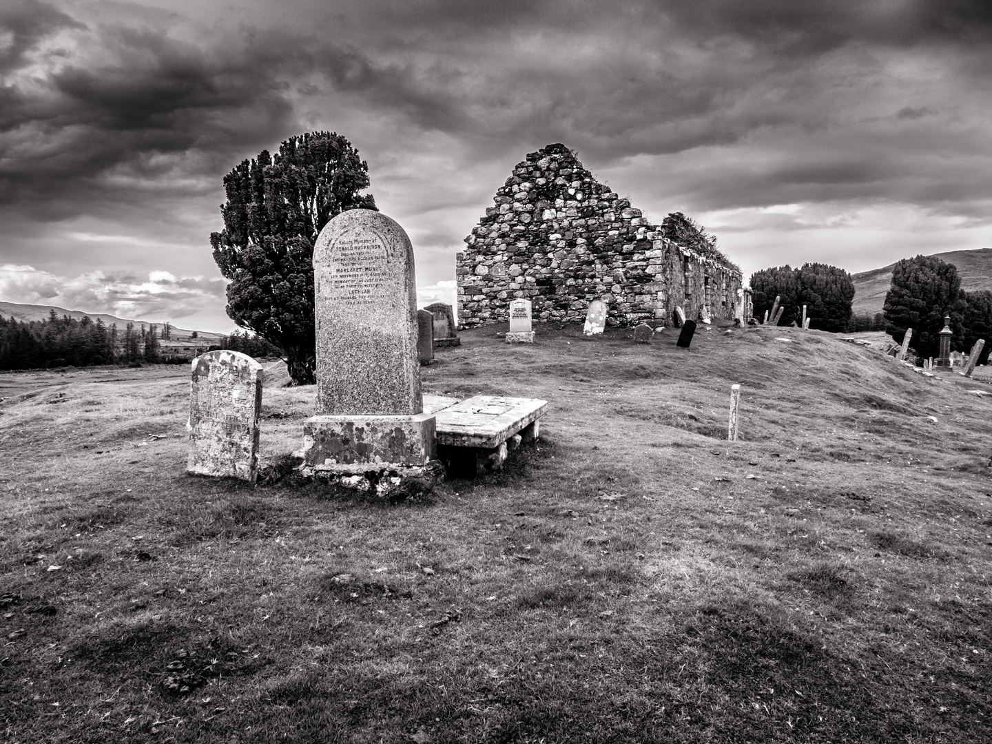 Cill Chriosd Graveyard