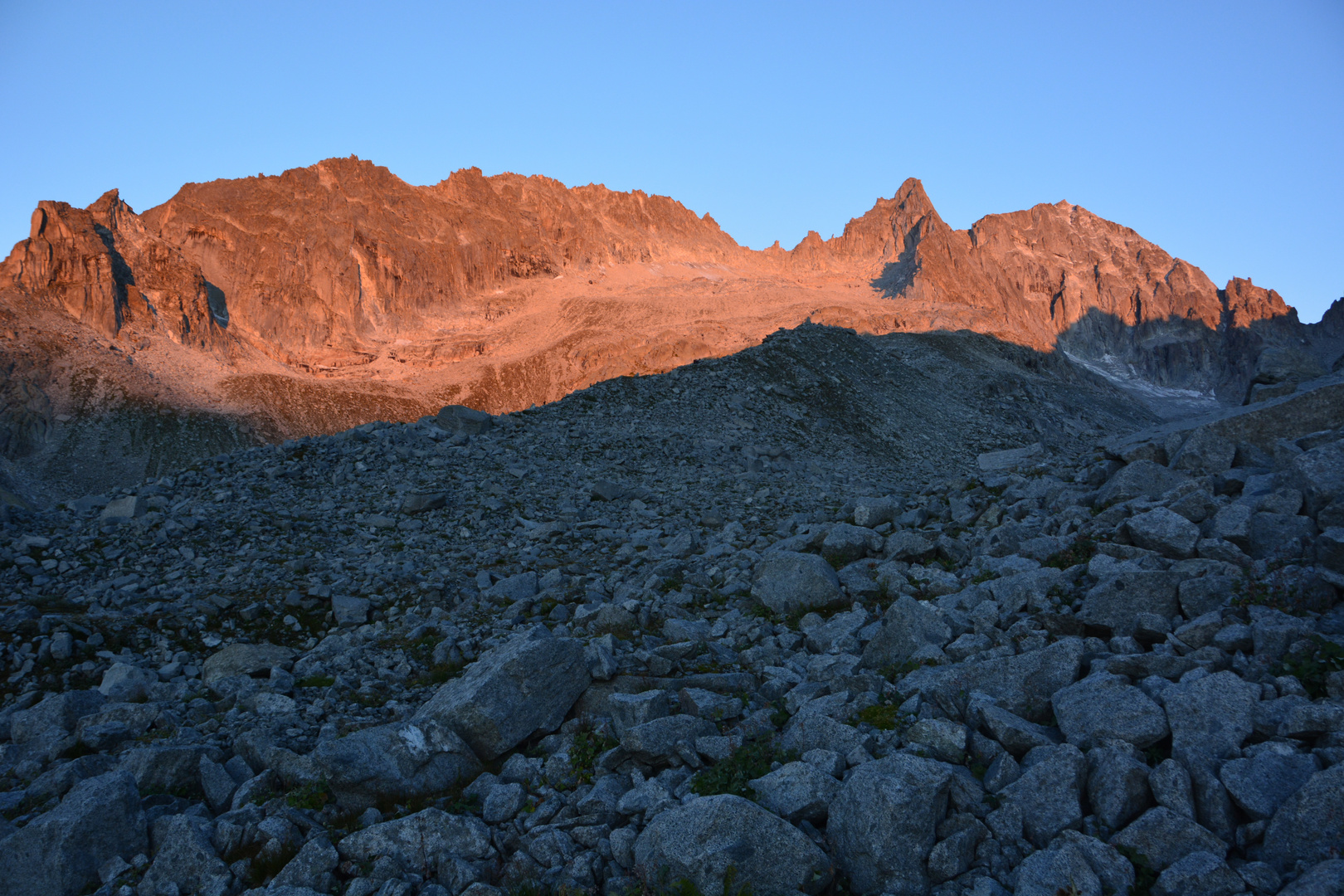 Cima d'Amola im Morgenlicht