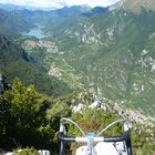 Cima Strussia Blick auf Ledrosee