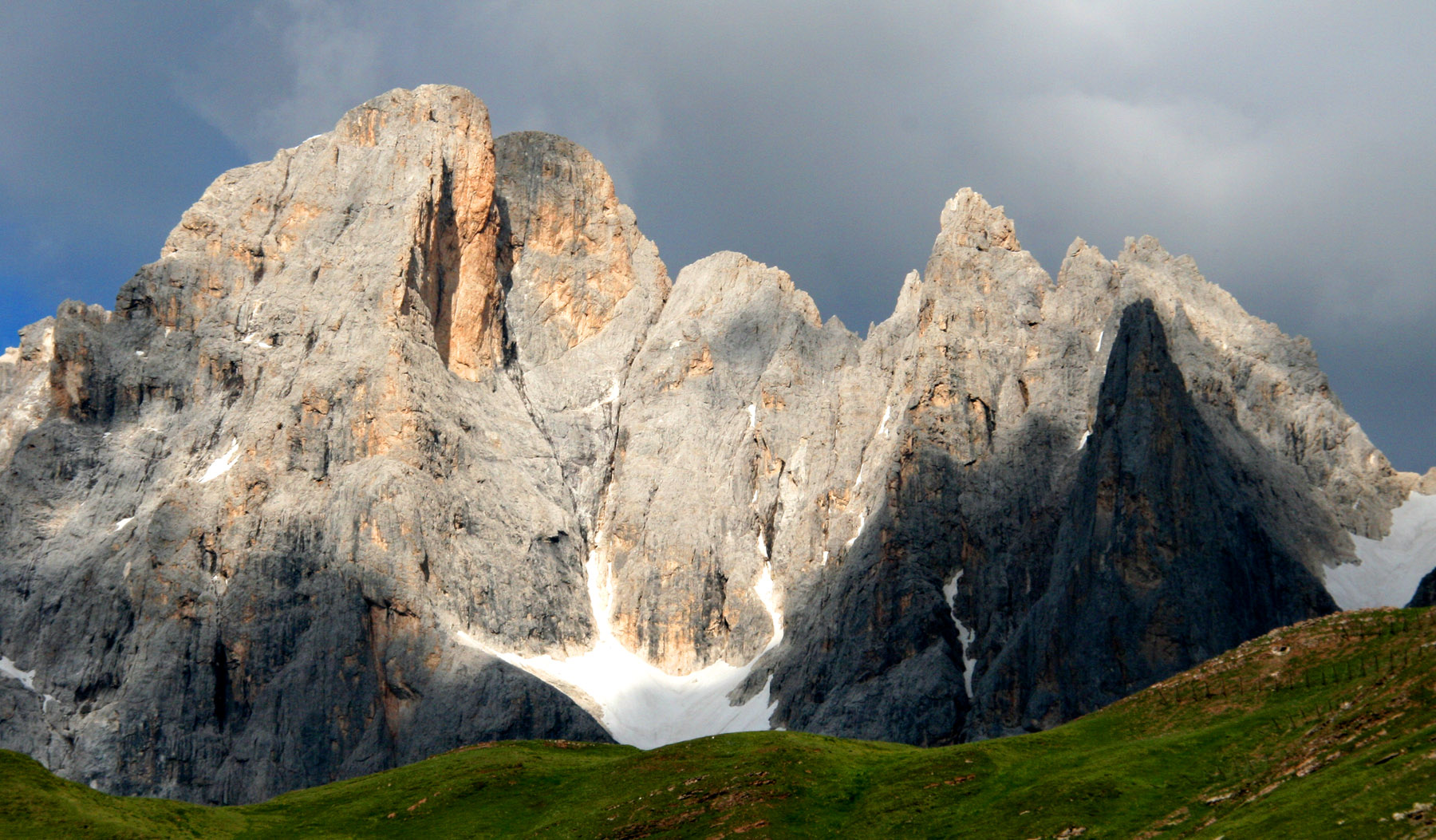 Cima Vezzana im Abendlicht