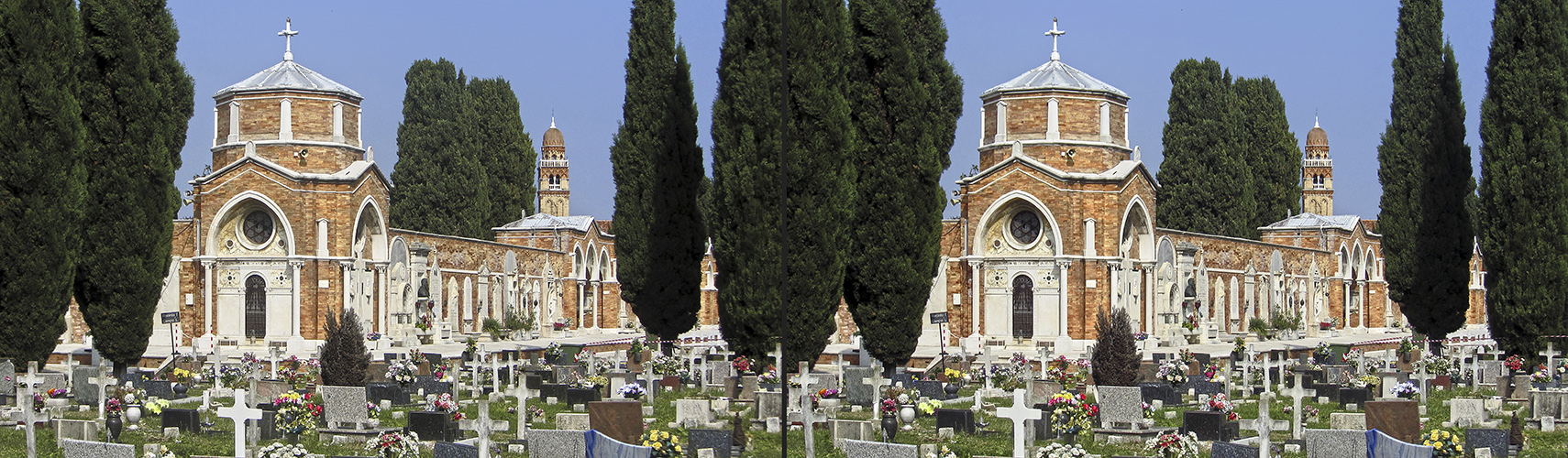 Cimetero San Michele Venedig 4 (3D)