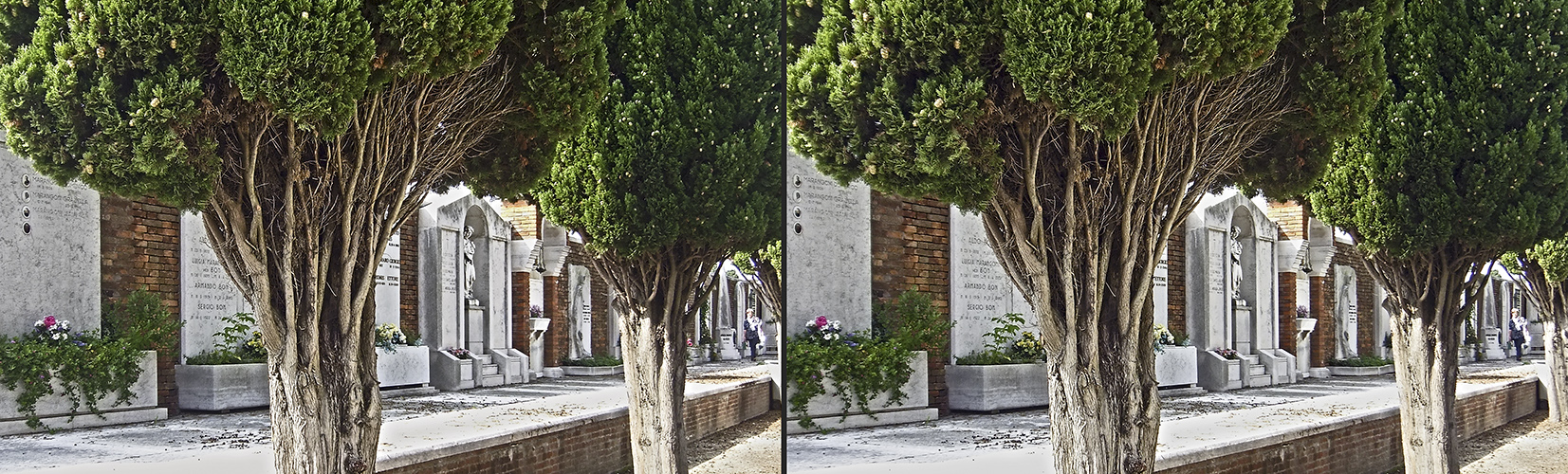 Cimetero San Michele Venedig 6 (3D)