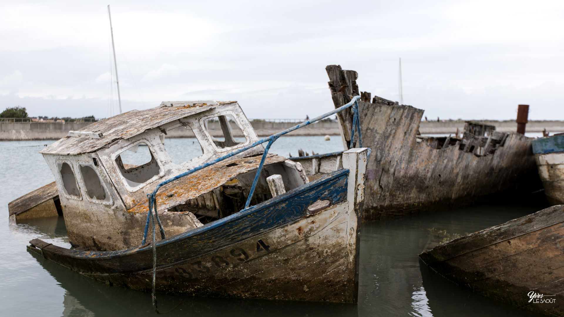 Cimetière à bateaux Noirmoutier