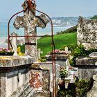 Cimetière avec vue sur la mer 