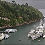 Cimetière des bateaux de Landevennec