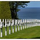 Cimetière militaire en Normandie