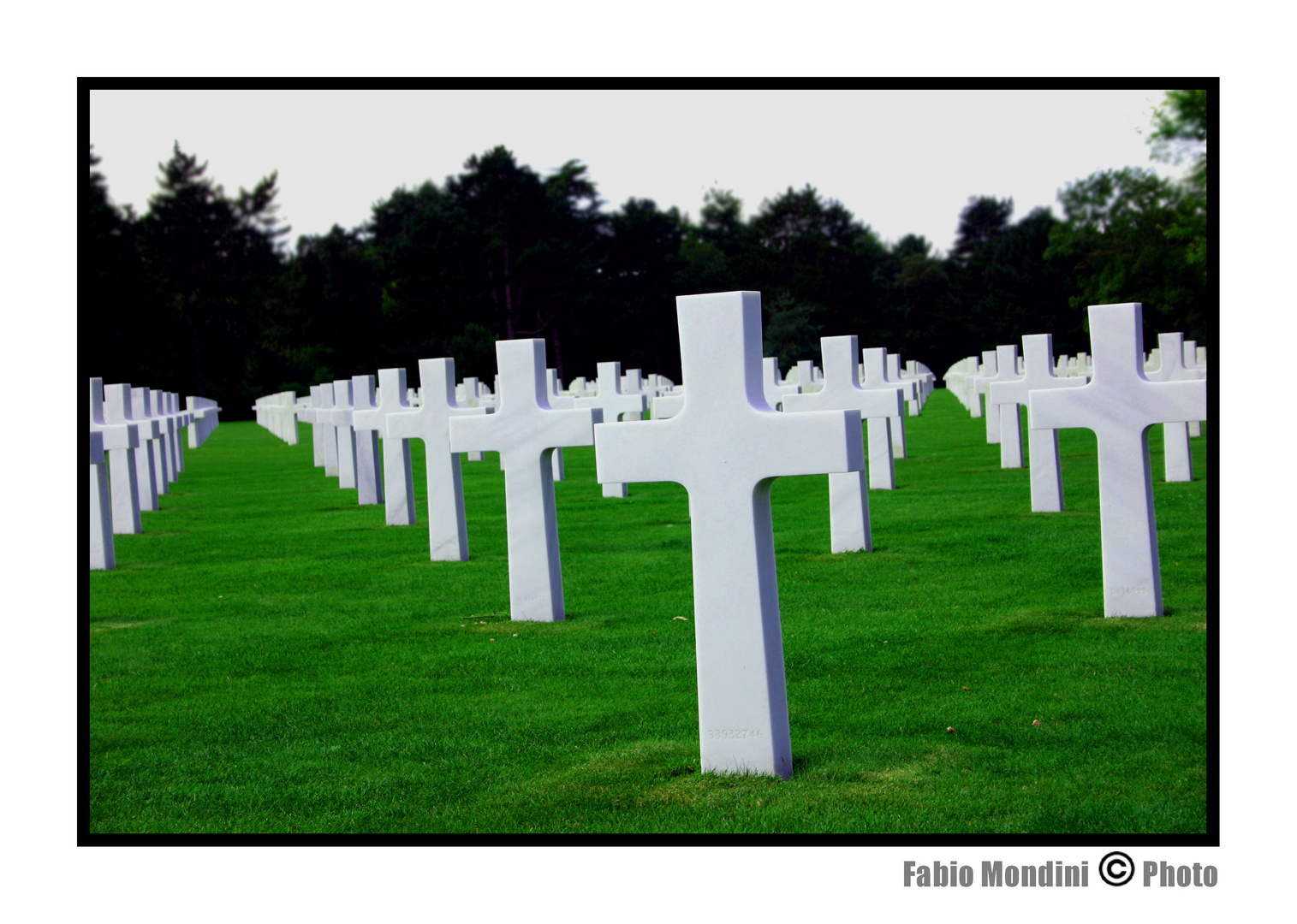 Cimitero Americano in Normandia....