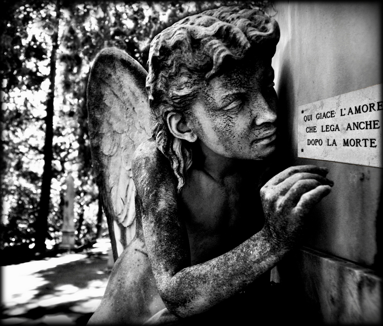 Cimitero di Staglieno - Forte come la morte è l'amore Foto % Immagini