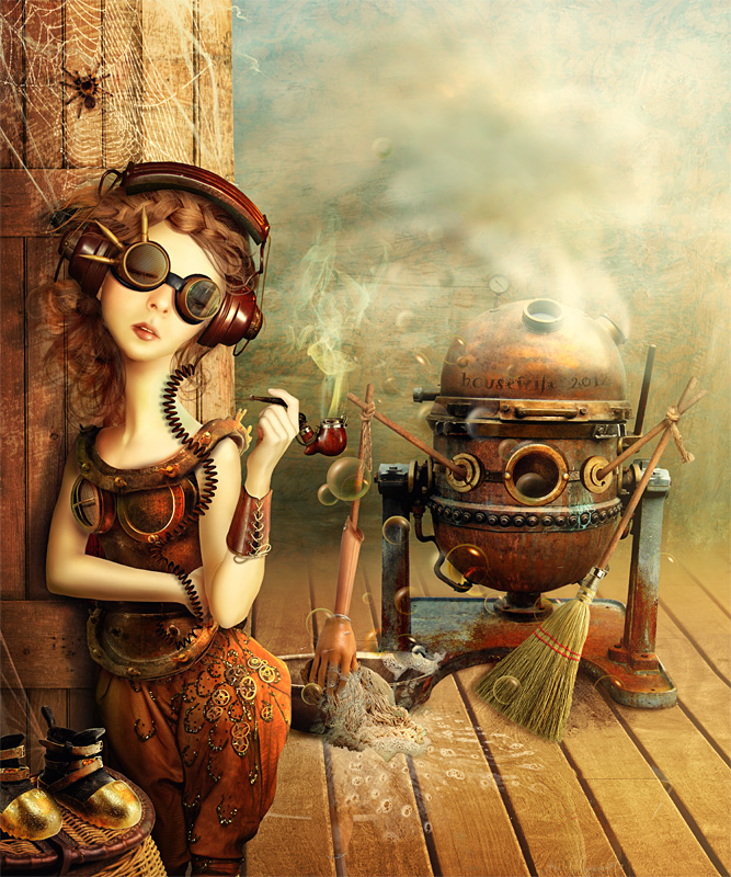 Cinderella. Story - Steampunk2