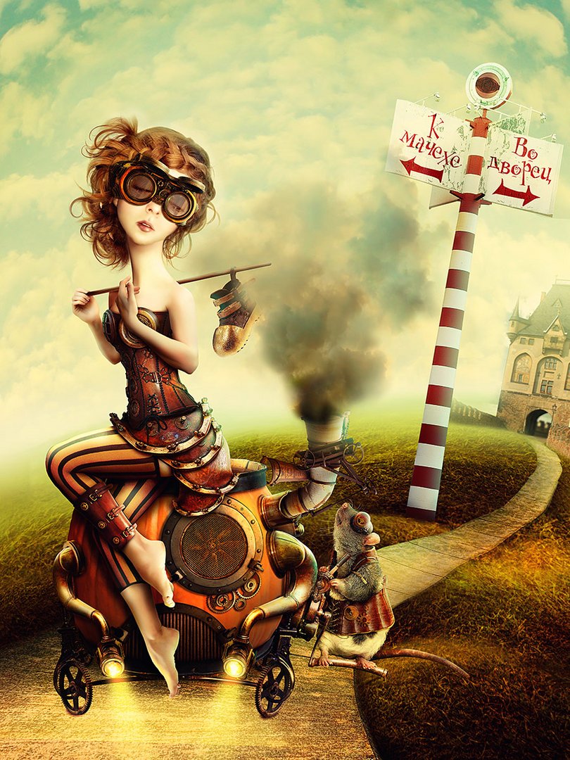 Cinderella. Story - Steampunk4