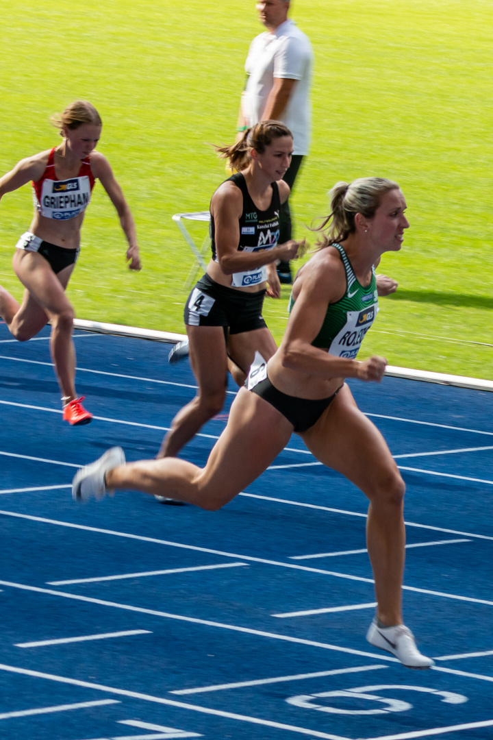 Cindy Roleder - Deutsche Meisterin 2019 - 100 m Hürden