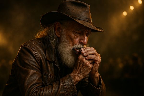 Cineastischer Mundharmonika-Virtuose