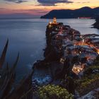 Cinque Terre - Vernazza Blaue Stunde