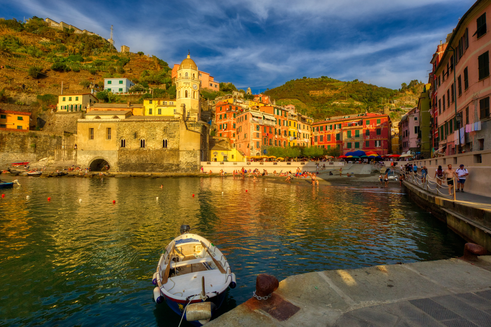 Cinque Terre: Vernazza zur goldenen Stunde