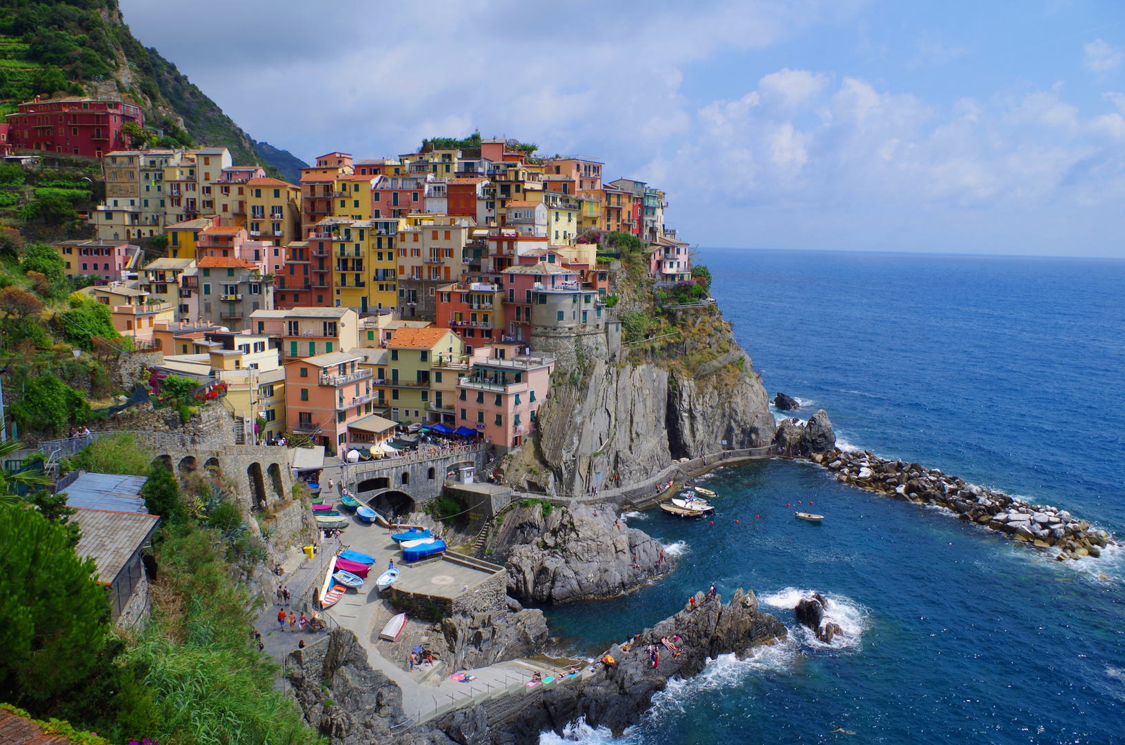 Cinque Terre, viele Farben