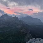 Cinque Torri im Morgennebel