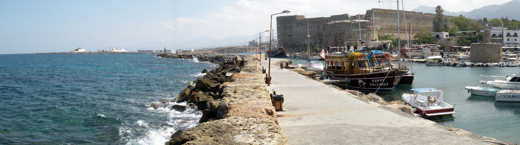 CIPRO NORD - KYRENIA, MOLO E CASTELLO