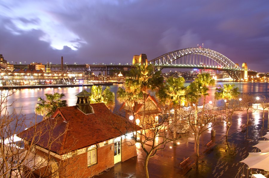 Circular Quay Abendstimmung