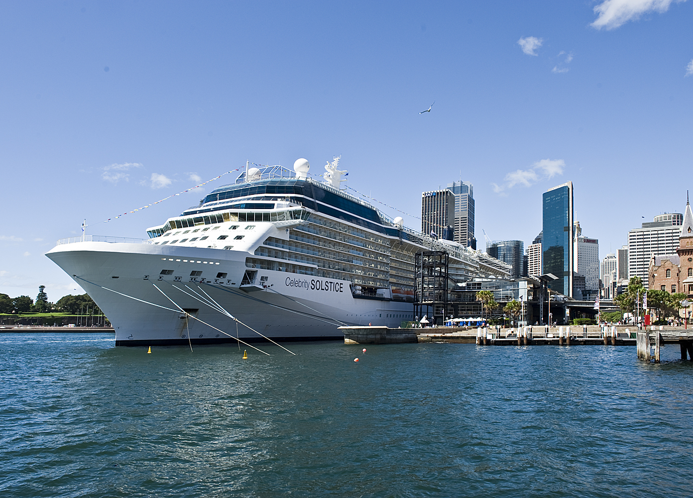 Circular Quay. Where the big boats go.