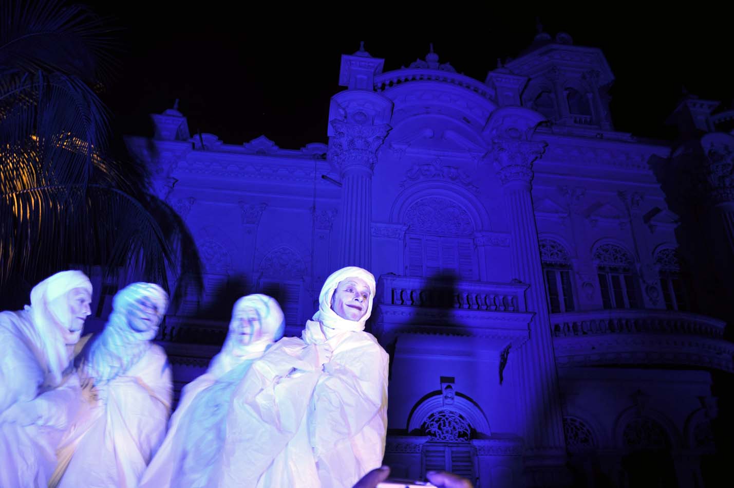 Circus in the closing ceremony of Alliance Française de Dhaka