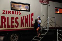 Circus Knie    Garderobe