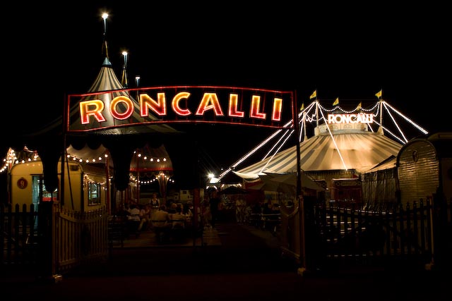 Circus Roncalli nach der Vorstellung