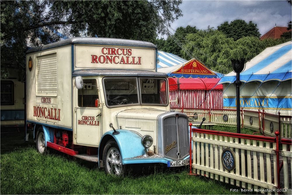 Circus Roncalli war in der Landeshaupstadt zu Gast ....
