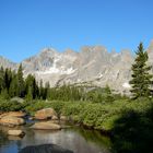 Cirque of the Towers, Windriver Range, Wyoming, USA