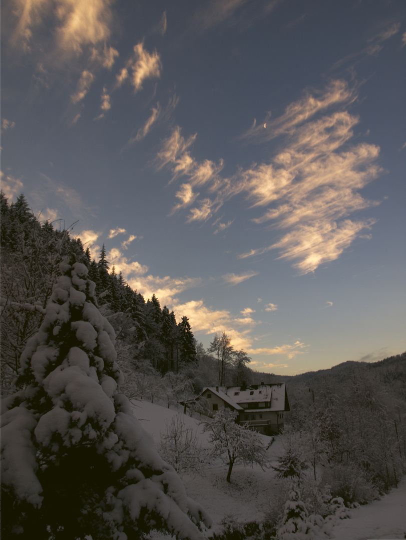 Cirrus uncinus übern Ehrenbächle