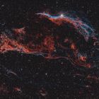 Cirrusnebel - NGC 6960 -  NGC 6979 im Sternbild Schwan