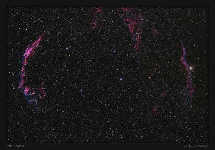 Cirrusnebel oder Veil-Nebula