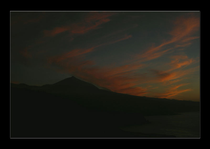 Cirruswolken über dem Teide