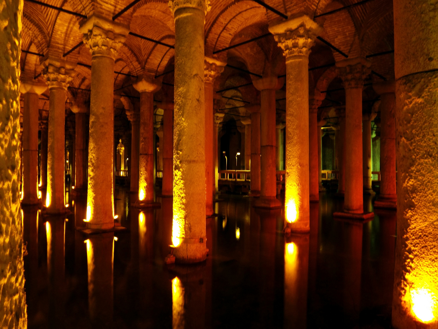 Cisterna Basilica - Yerebatan Sarn&#305;c&#305; - Versunkener Palast