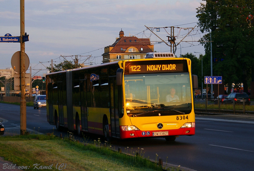 Citaro in der Abendsonne