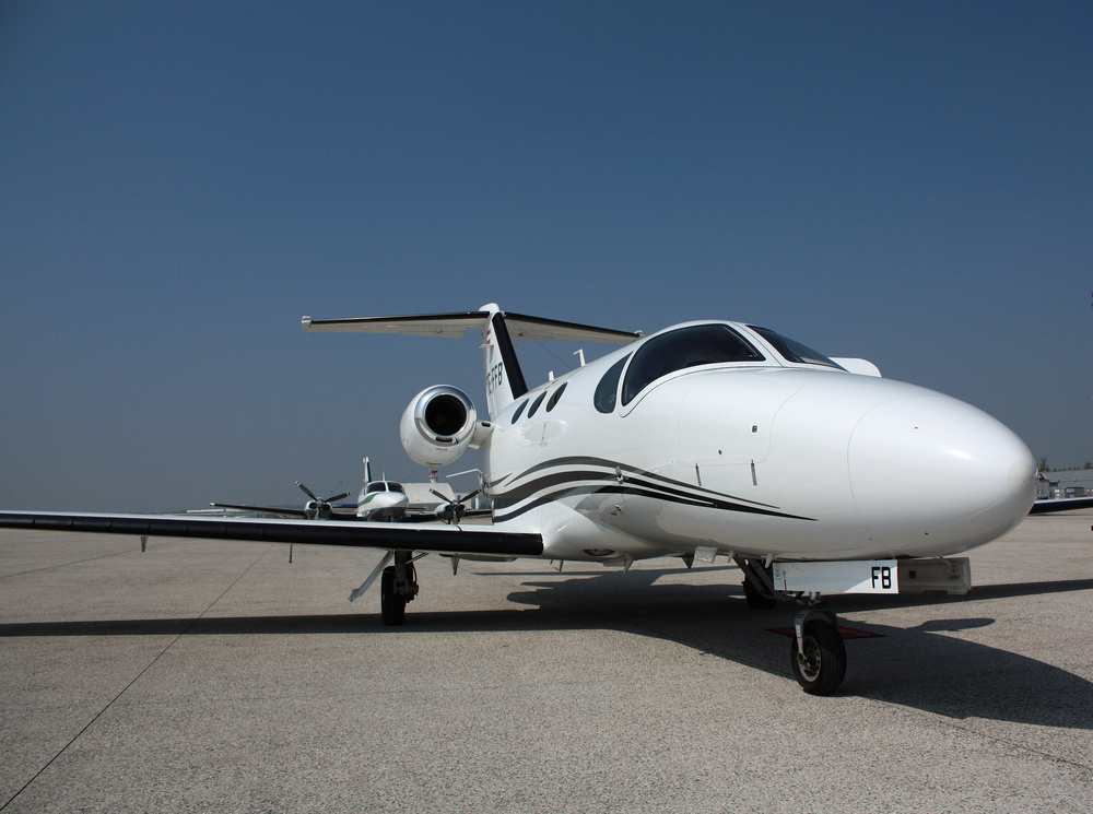 Citation Mustang jet - Flughafen Linz