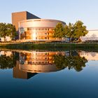 Cité des congrès de Nantes en miroir